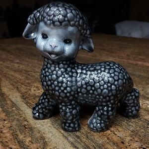 Vintage Ceramic Lamb Rare Find.